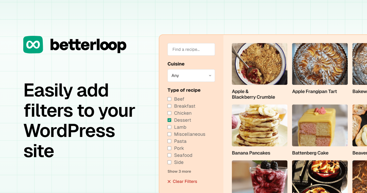 Better Loop - Easily filter your WordPress content